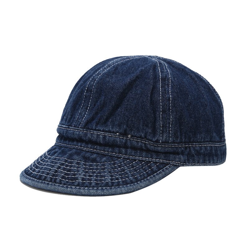 Vintage denim baseballpet heren snapback bone verstelbare zachte rand dames baseballpet snapback pet zwarte kleur