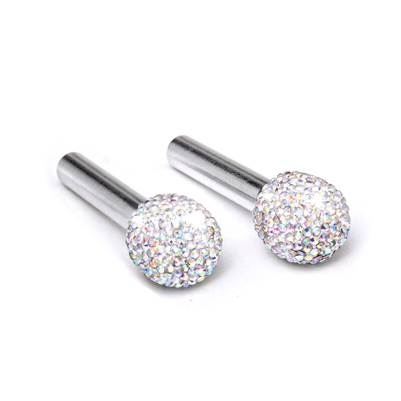 diament Bling blokada drzwi samochodu gałka pociągnij szpilki samochód ze stopu aluminium klamka bezpieczeństwa samochód zatrzask robić drzwi blokada na Szpilka akcesoria samochodowe: AB 2szt