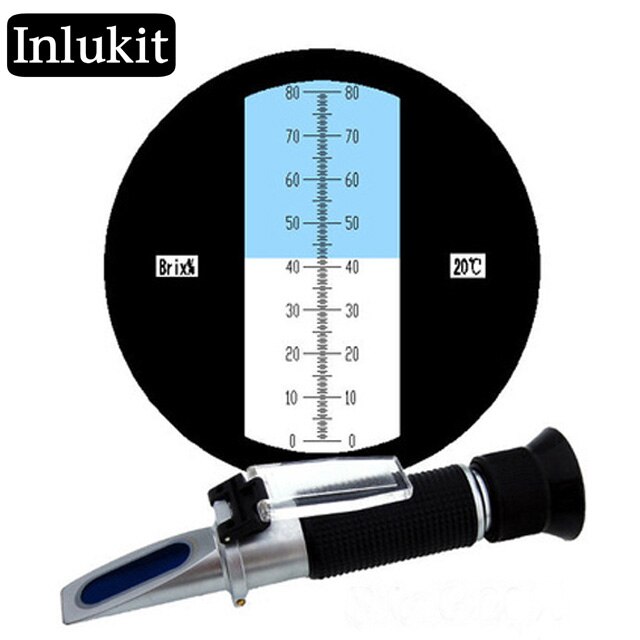 0-80% brix Atago sucre réfractomètre testeur de sucre Brix réfractomètre TB-80