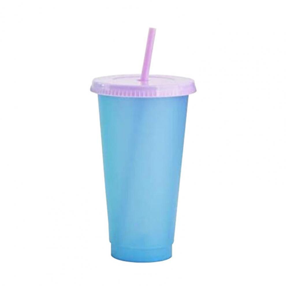 Drinking Cup Excellent Color Changing Water Bottle Lightweight Water Bottle: Blue