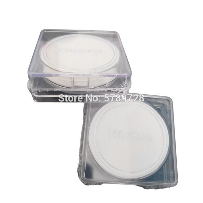 50 sztuk/partia hydrofobowy PTFE mikroporowaty filtr membranowy filtr powietrza membrana organiczna DIA 47mm 50mm