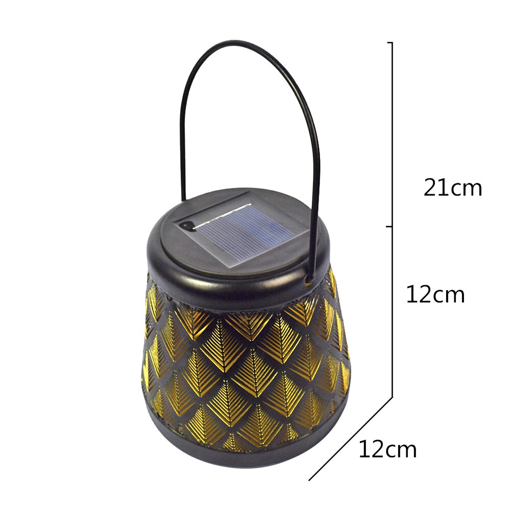 Arrosoir solaire LED avec jardinière, luminaire décoratif d&#39;extérieur, idéal pour un jardin, un sentier ou une pelouse,: 11