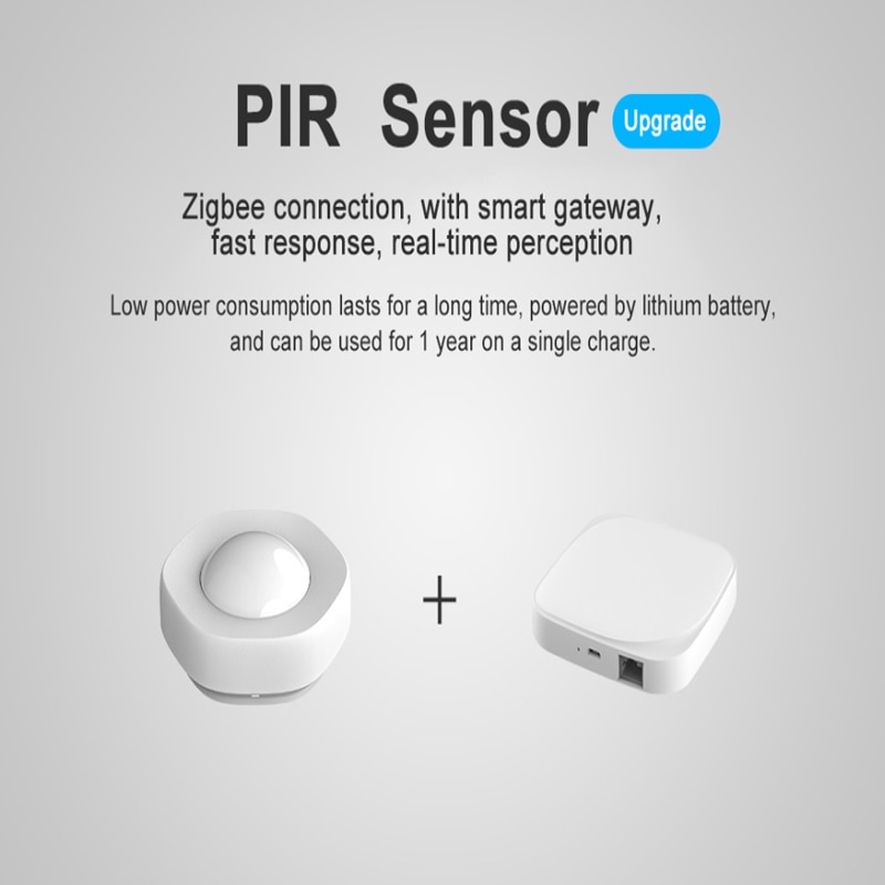 Human Body Sensor & Light Intensity Sensors Smart Movement Motion Sensor Zigbee Wifi Wireless Work For Tuya/smart Life