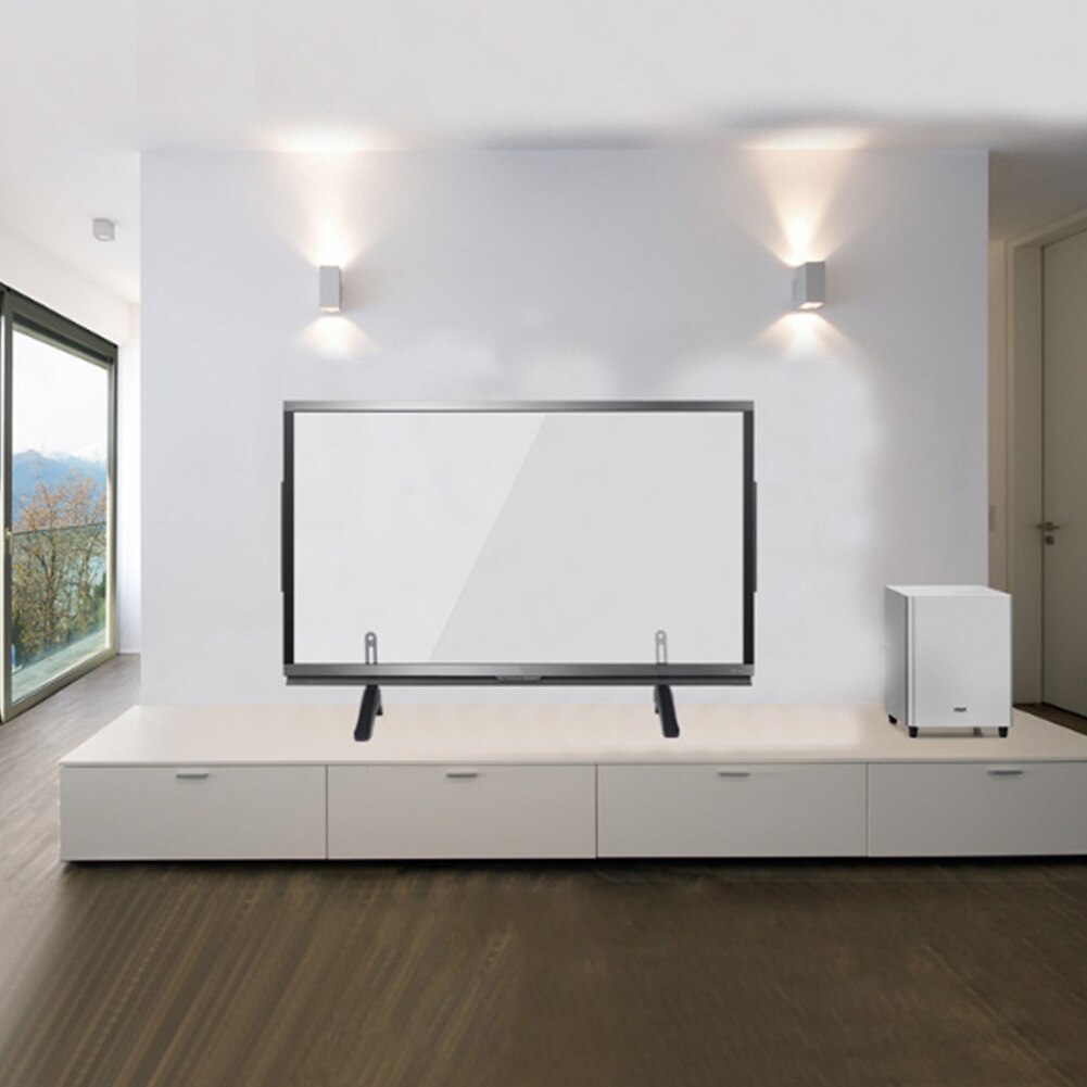 TV Base Pedestal Feet Table Top TV Stand Mount Legs with Screws for 32 to 65inch Screen