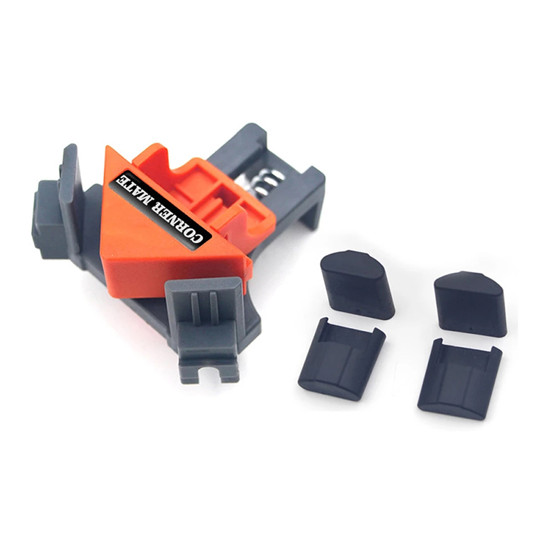 Clips de fijación de ángulo recto para carpintería, abrazadera de esquina para marco de imagen, herramienta de mano para carpintería, accesorio de bricolaje, 4 Uds.