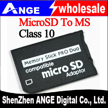 MicroSD TF naar MS Adapter TF Kaartlezer Memory Stick Converter Card Case