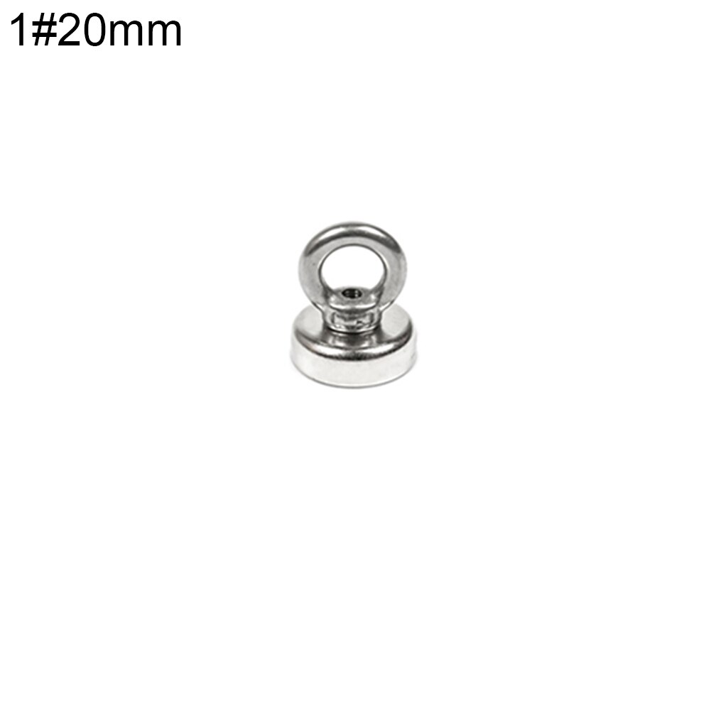 Strong Neodymium Magnet Salvage Magnet Hook Deep Sea Fishing Magnets Holder Pulling Mounting Pot with Ring Eyebolt Metal: Brons