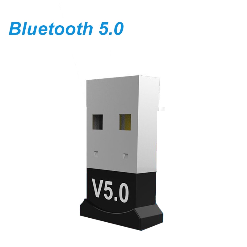 V5.0 Draadloze Usb Bluetooth 5.0 Adapter Bluetooth Dongle Music Receiver Adapter Bluetooth Zender Voor Pc Notebook