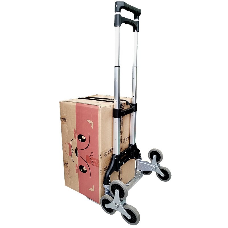 Carts Folding Portable Carrying Portable Folding Trolley Cart Household Supermarket Shopping Trolley Small Cart Pull Goods Tool