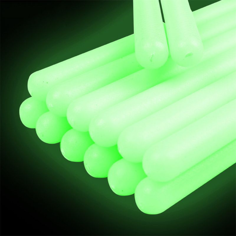 Ensemble de baguettes de tambour fluorescentes, 1 paire de baguettes de tambour lumineuses 5A qui brillent dans la nuit 652D