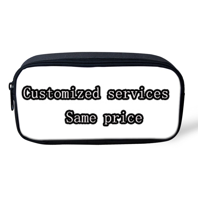 FORUDESIGNS Women Cosmetic Cases Makeup Bags Cartoon Cute Nurse Print Kids Girls Pencil Bags Children Pen Bag Cases: custom