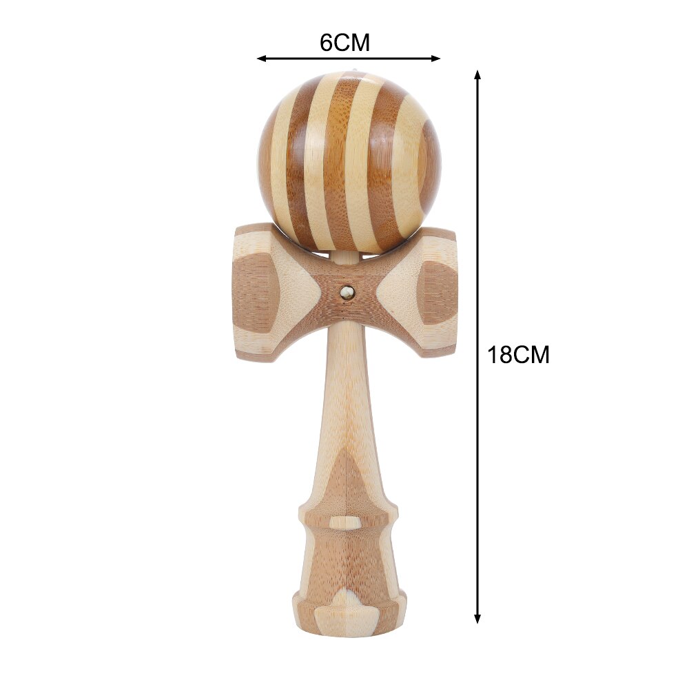 18CM Wooden Kendama Toy For Childr Adult Kandama Jumbo Balls Outdoor Kendama Krom Sport Game Toys Japneese Toy