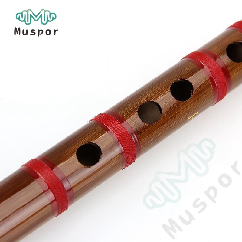 Instrumento Musical chino tradicional hecho a mano Dizi flauta de bambú en C D E F G tono clave