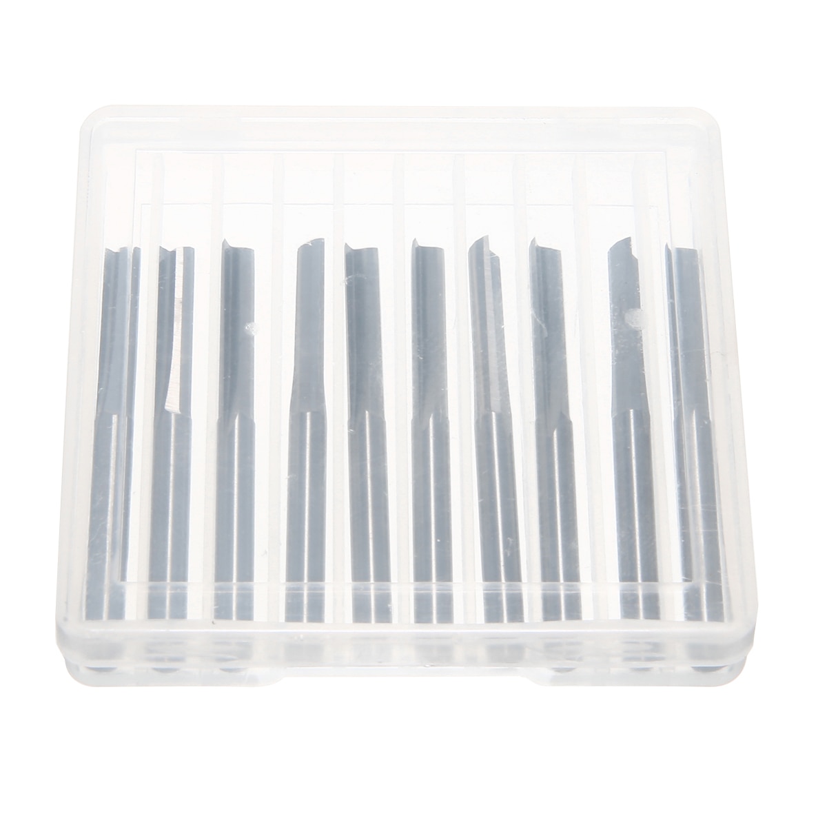 7pcs Tungsten Carbide 4 Fluiten End Mill Set 50 Graden CNC Frees Elektrisch Gereedschap 1/2/ 3/4/5/6/7/8mm