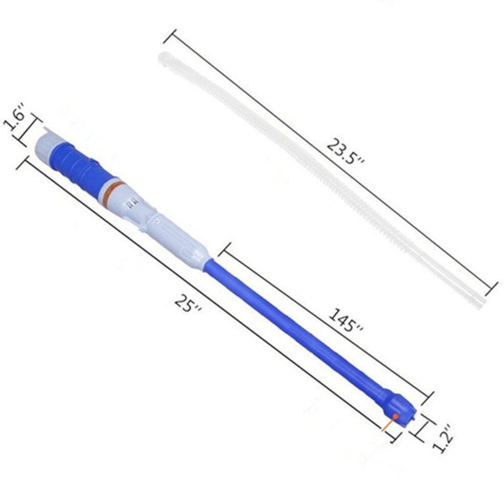 Portable Size Handheld Liquid Transfer Electric Siphon Pump Hand Gas Oil Water Fish Tank Battery Power Tools