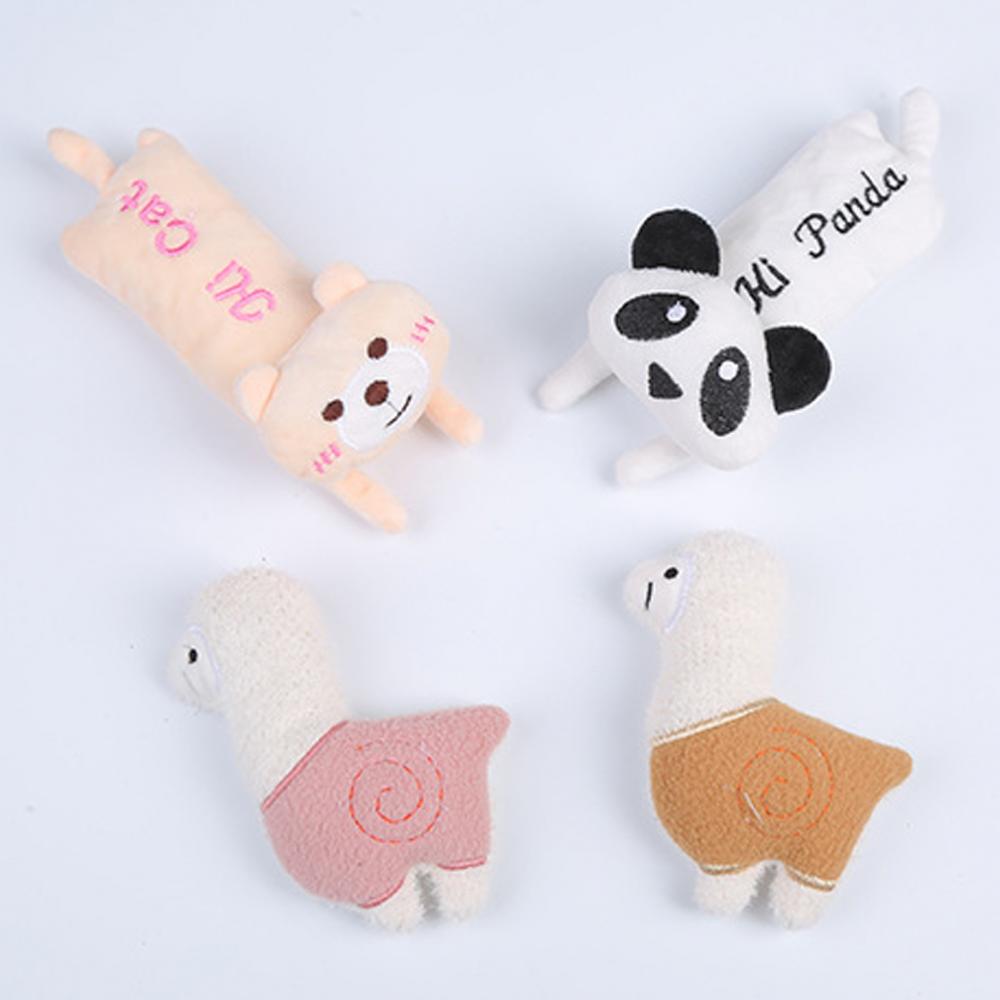 Jouet interactif en forme d&#39;alpaga Panda pour chat, accessoire pour animaux de compagnie