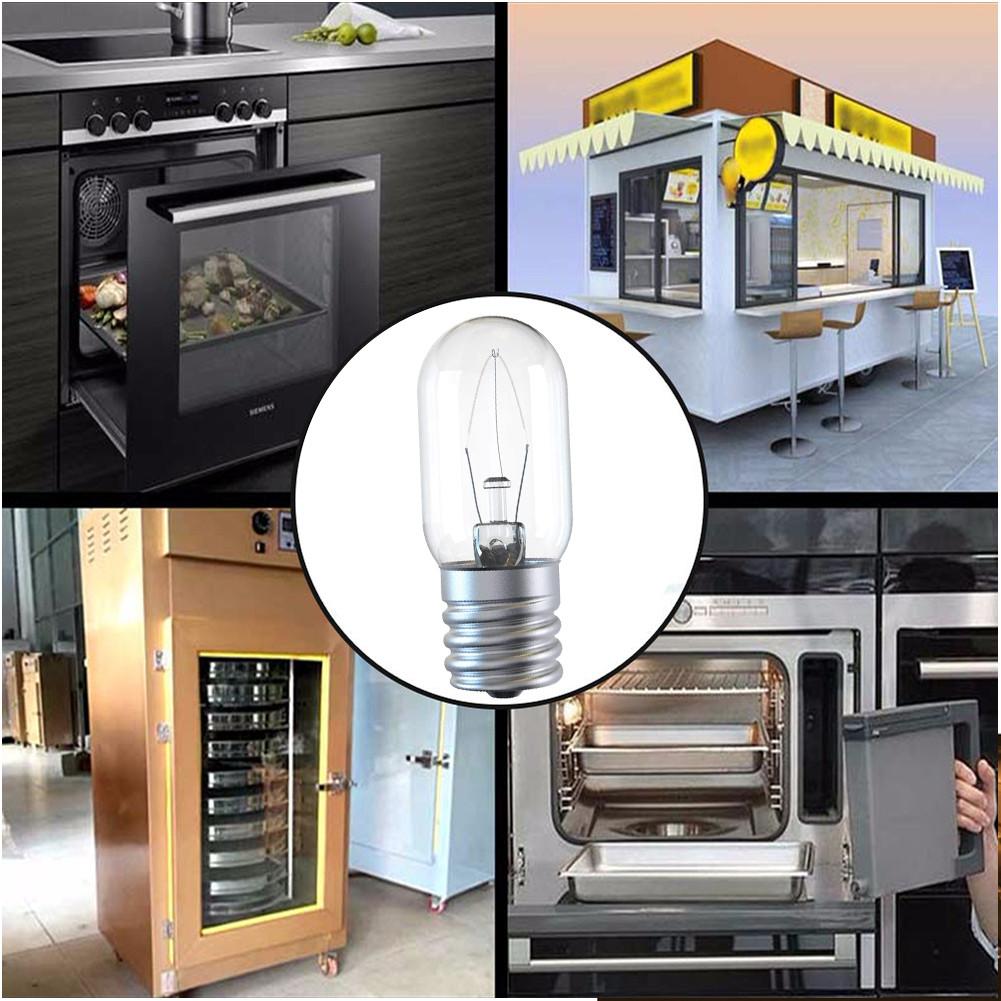 Oven Licht E17 40W 110-130V Hoge Temperatuur Weerstand Naaimachine Motor Verlichting Keuken Gereedschap Magnetron lamp