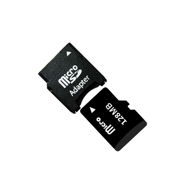 64MB 128MB 256MB 512MB 1GB 2GB Micro Card+TF Card To MiniSD Card Adapter For Old Cellphone: 128MB