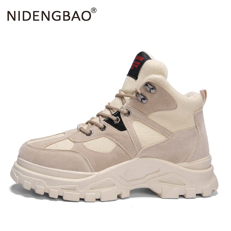 Men's Walking Shoes Increase Height Platform Shoes For Male Outdoor Super Cool Sneakers For Men Size 39-44