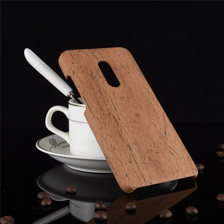 Per Xiaomi Redmi Note 4 Caso 5.5 pollice In Legno PU Cuoio grano mobile shell fondina Per Xiaomi Redmi Nota 4/Note 4X telefono caso: For Redmi Note 4 / Light Brown