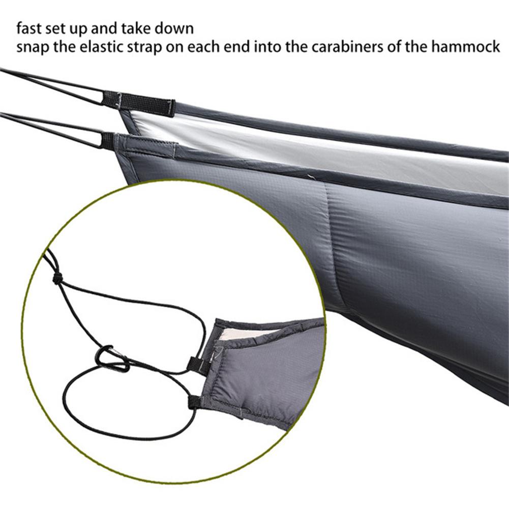 Outdoor Nylon Winter Warm Hammock Ultralight Outdoor Camping Hammock Backpacking Travel Camping Gear