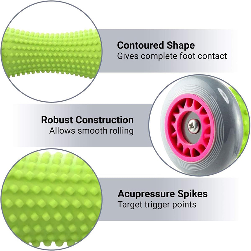 Voetmassage Massage Roller Yoga Massage Bal Fascia Roller Spierontspanning voor Sport Fitness Ballen Lichaamsoefening Set