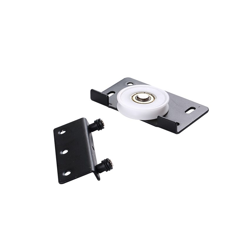 1pcs Iron Pulley Cabinet Moving Door Solid Wood Wardrobe Door Wheel Track Wheel Sliding Door Mute Pulley Furniture Parts