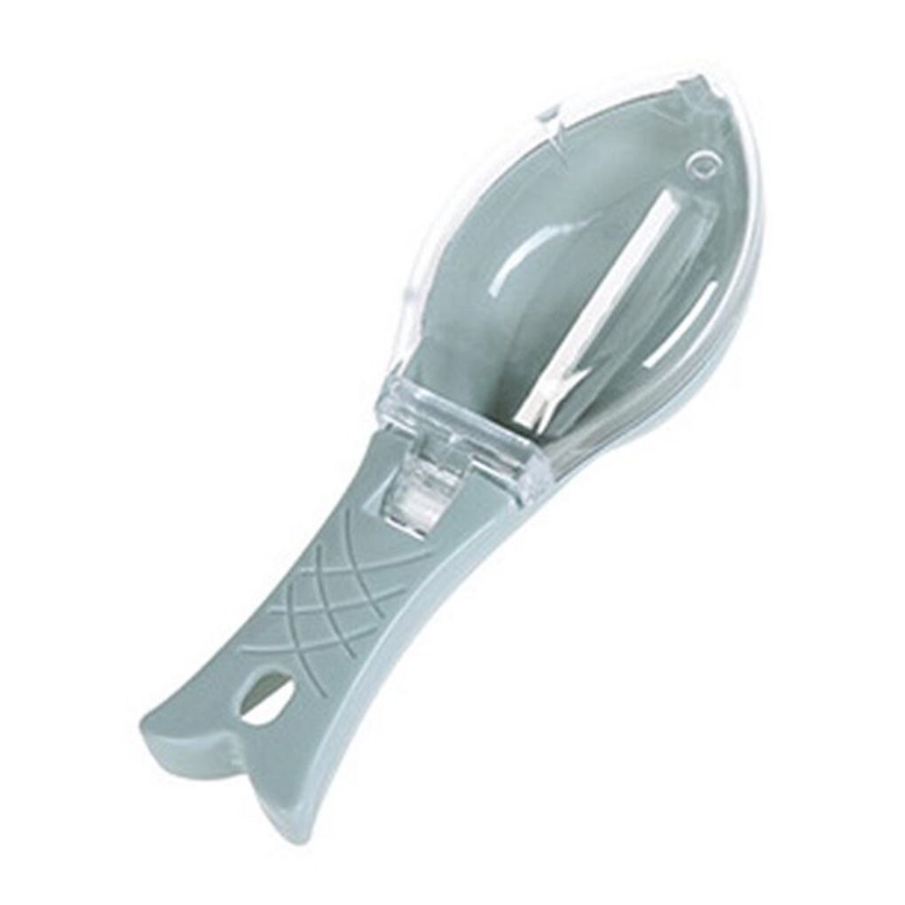 Fish Skin Brush Fish Skin Scraping Brush Fishing Scale Brushes Fast Remove Graters Fish Scraper Cleaning Peeler Scaler: Default Title