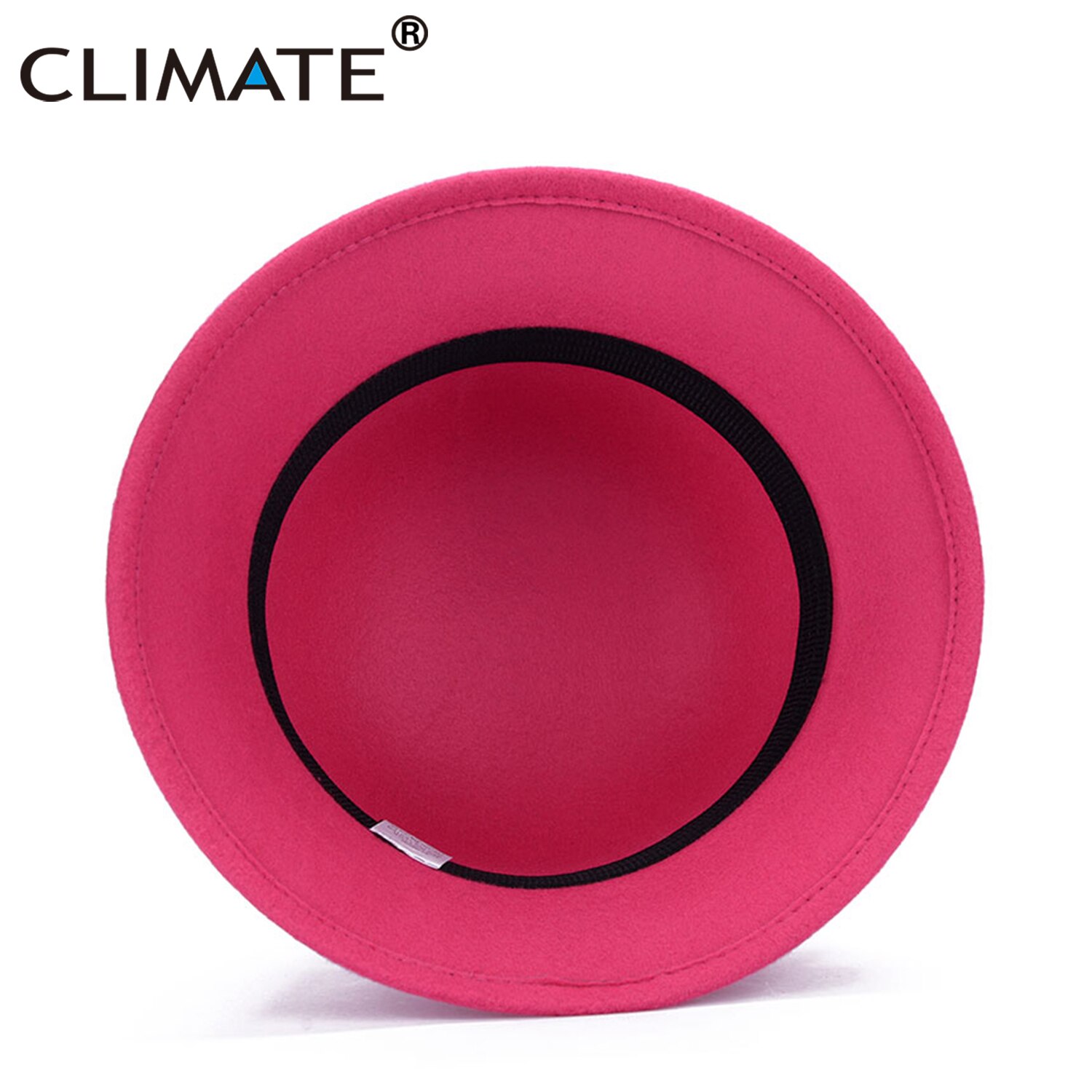 CLIMATE Women Bowknot Fedoras for Woman Fascinator Fedora Hats Ladies Girls Cap Mom Hats Nice Polyester Woolen Cap Hat