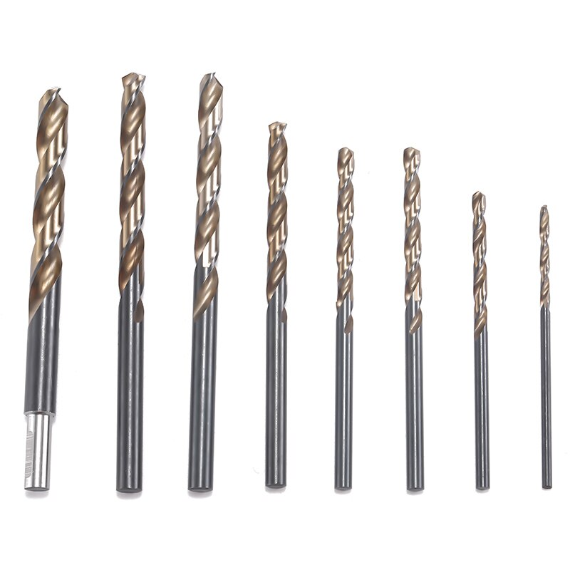 8pcs 16pcs Self Centering Door Hinges Drill Bit Hole Puncher Woodworking Reaming Tool Countersink Drill Bit - 8#