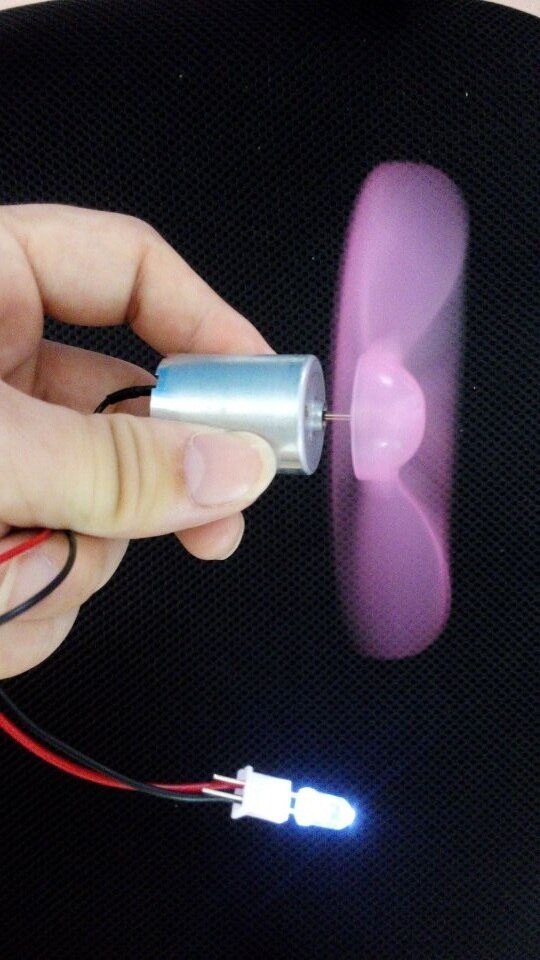 2pcs 0.1v-18v DC generator micro wind turbines small DIY