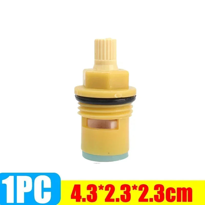 10/1PCS Universal Faucet Valves Replacement Tap Brass Ceramic Disc Cartridge Inner Faucet Valve Bathroom Kitchen Sink Accessory: Burgundy