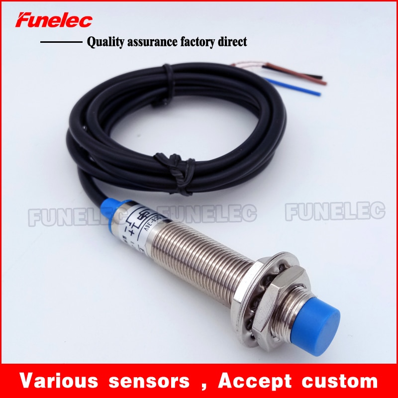 High Precision M12 PNP No Inductive Proximity Sensor Switch