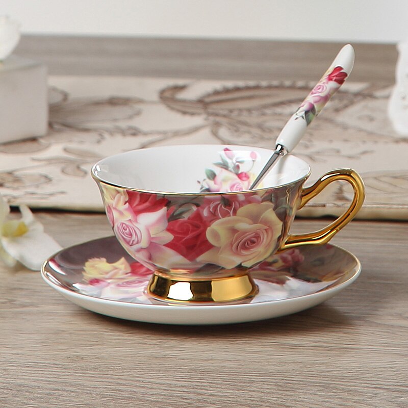 Tasse de thé noir britannique Royal en porcelaine de , tasse à café luxueuse en céramique: 2