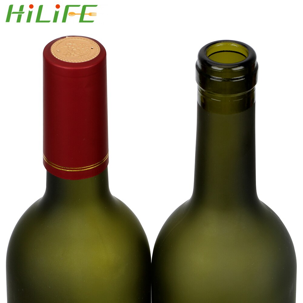 Hilife Pvc Krimpkous Cap 10 Stks/partij Bar Accessoires Bar Feestartikelen Voor Thuis Brouwen Wijn Fles Seal Wijn Fles cover