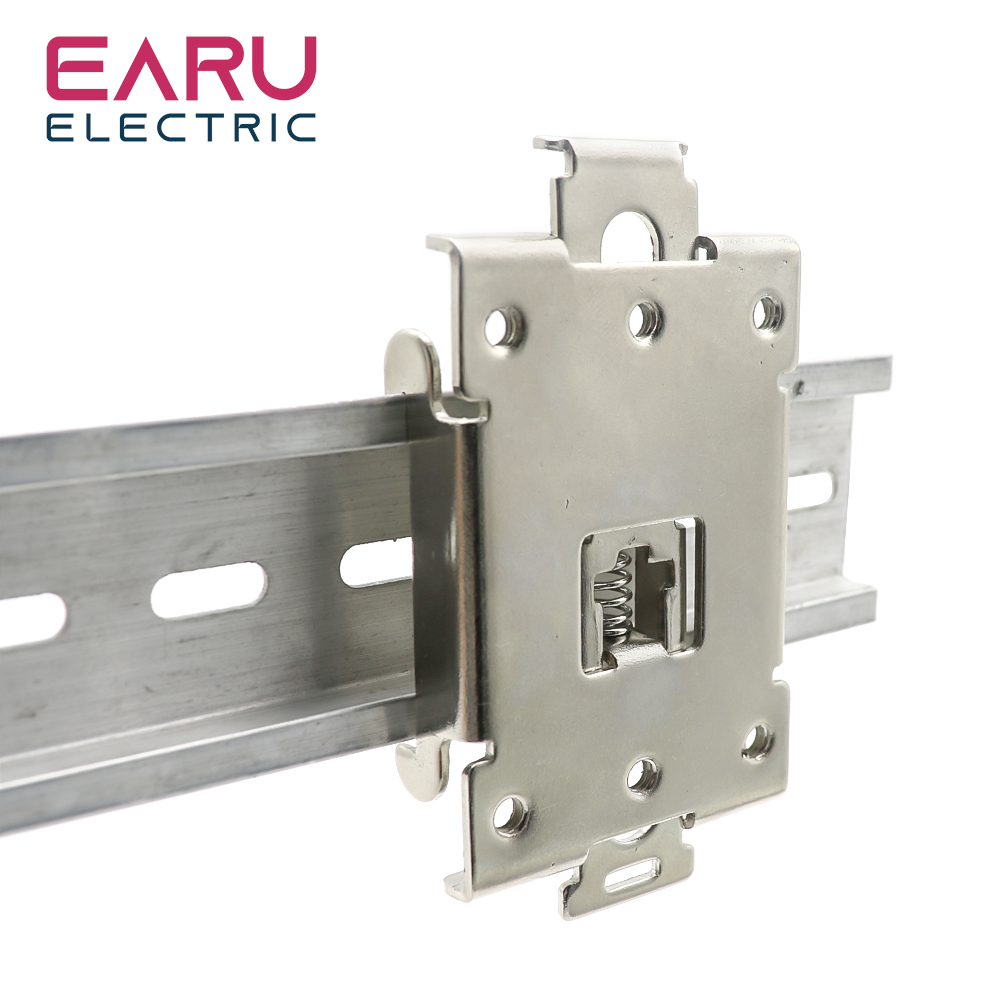 Eenfase SSR 35 MM DIN toepasbaar voor DA AA DD VA VD LA Rail Vaste Solid State Relais Clip Klem Met 2 Montage Schroeven