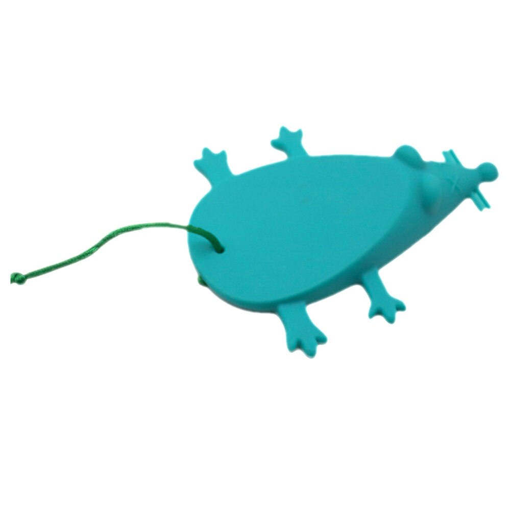 Silicone Door Stopper Cartoon Rat Shape Doorstop Door Buffers Child Finger Protection Safe Doorways For Baby Care: Lake Orchid