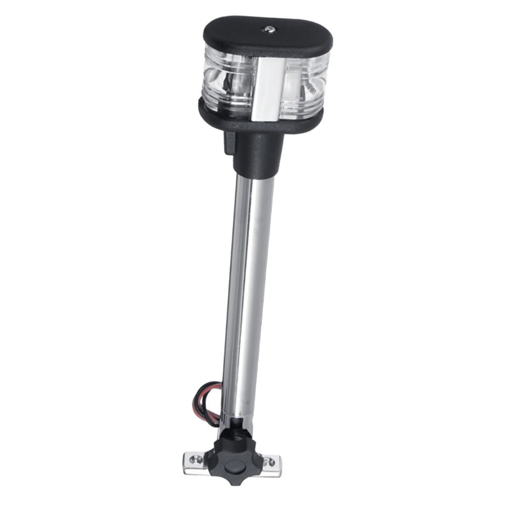 375mm Stainless Folding Pole LED Navigation Anchor Light 12V for Marine Boat