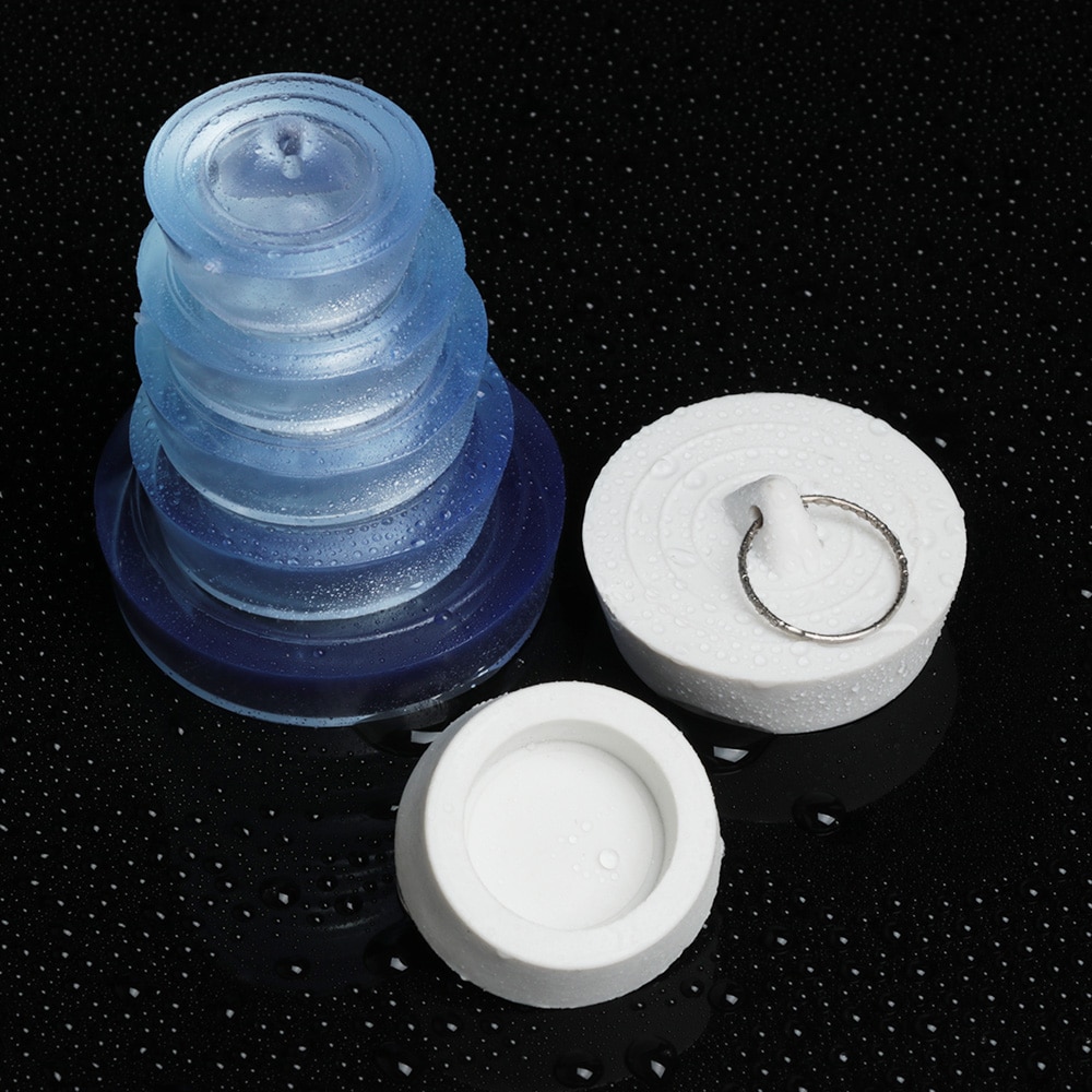 1 Pc Keuken Badkamer Siliconen Afvoerputje Plug Sink Bad Drainage Stopper Putdeksel Wasserij Lekkage-Proof Water Wastafel plug