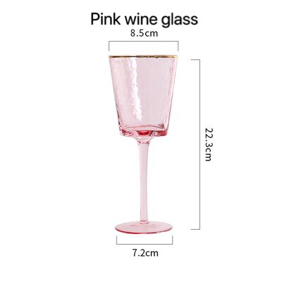 Multi-spes nordisk phnom penh hamret krystallglassbeger restaurant husholdnings vinglass vodka vodka japansk skyld glass: 3