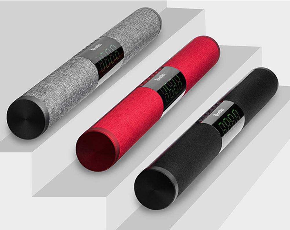 Bluetooth Boombox Subwoofer speaker 20W soundbar TV Alarm Clock Display Bookshelf Speaker Column Loudspeaker TF/Aux for Computer