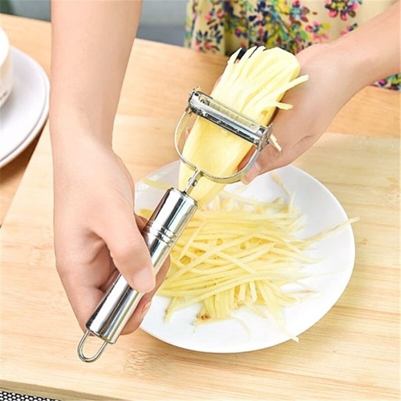 Râpe à légumes manuelle en acier inoxydable, outil pour éplucher râpe à pommes de terre, à carottes et à fromage coupe-légumes, accessoires d'outils de cuisine