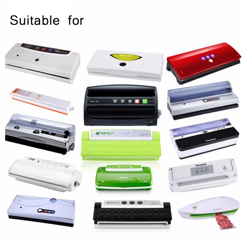 Vacuum Sealer Bags for Food Saver Sealing Machine Plastic Storage Vacuum Bag Kitchen Packer Vacum Bag Dropshippin