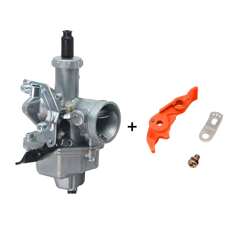 Sclmotos- Motorcycle PZ27 Carburetor with Starter valve Carb For XR CRF 100cc 125cc 150cc 200cc Pit Dirt Bike 3 Wheeler Go Cart: A04