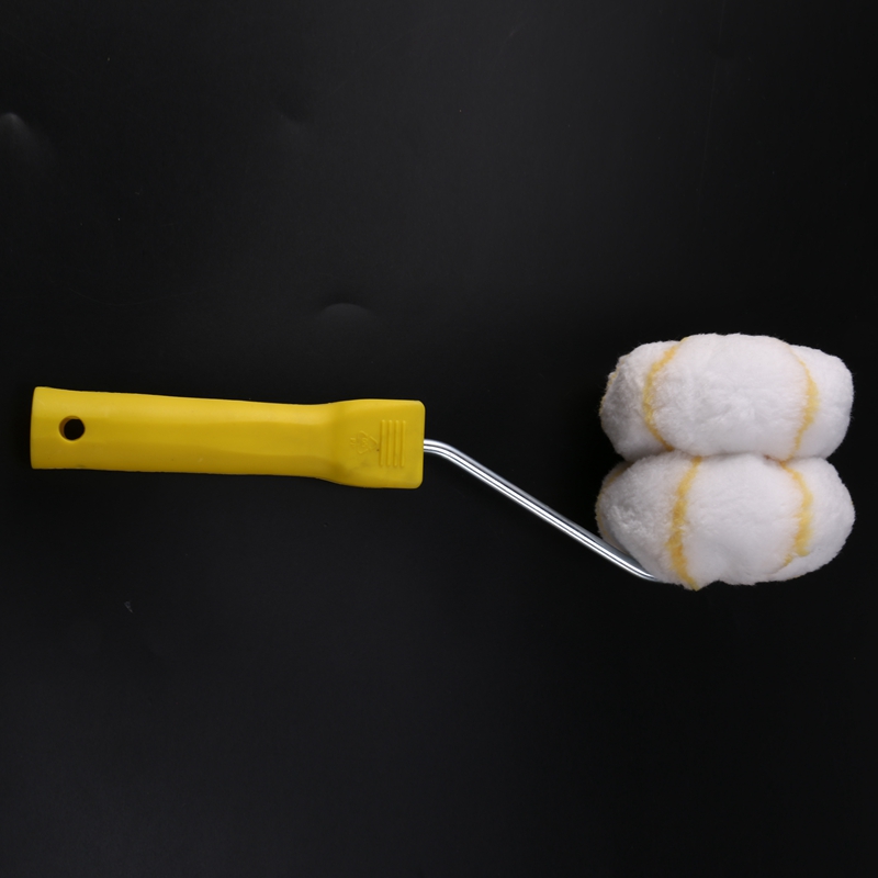 -2Pcs 3 Inch Corner Paint Roller Kit Walls &amp; Ceilings Corner Roller Household Decorative Painting Roller Brush Tool