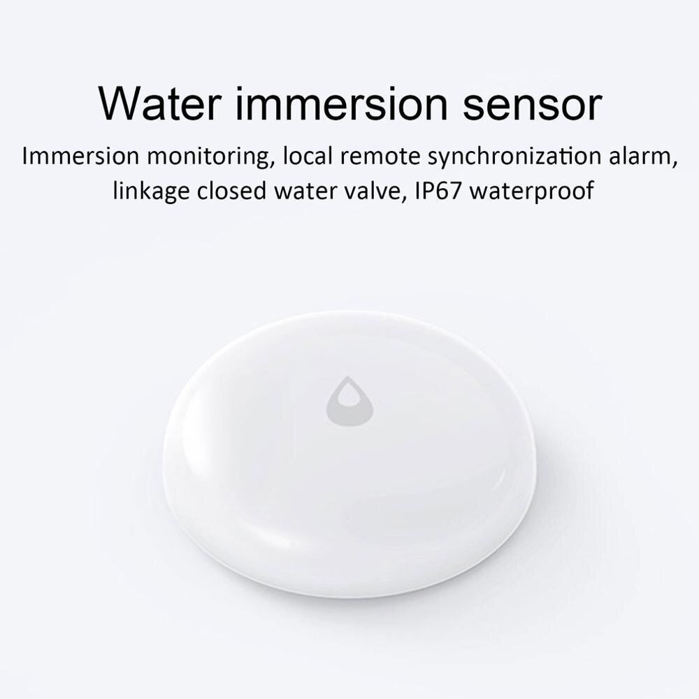 Smart Home Flooding Sensor Detector Overflow Leaking Water Tank Full Water Remote Alarm Sensor