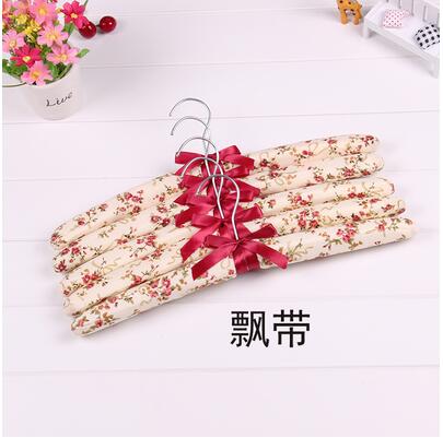Sainwin-cintre en tissu polyester 10 pièces/lot 38cm | Porte-vêtements en éponge, cintres antidérapants pour vêtements, cintres de placards: 15