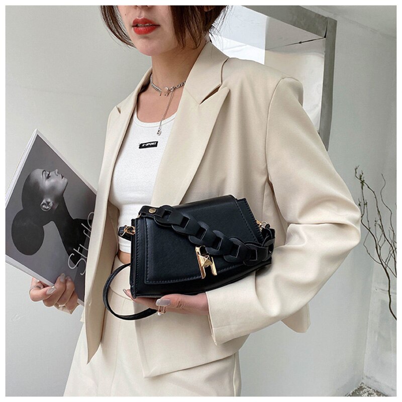 Beliebte, hochwertige vintage-schultertaschen, kleine quadratische umhängetaschen für damen, frühling/sommer, einfarbig, tragbar, messenger bag