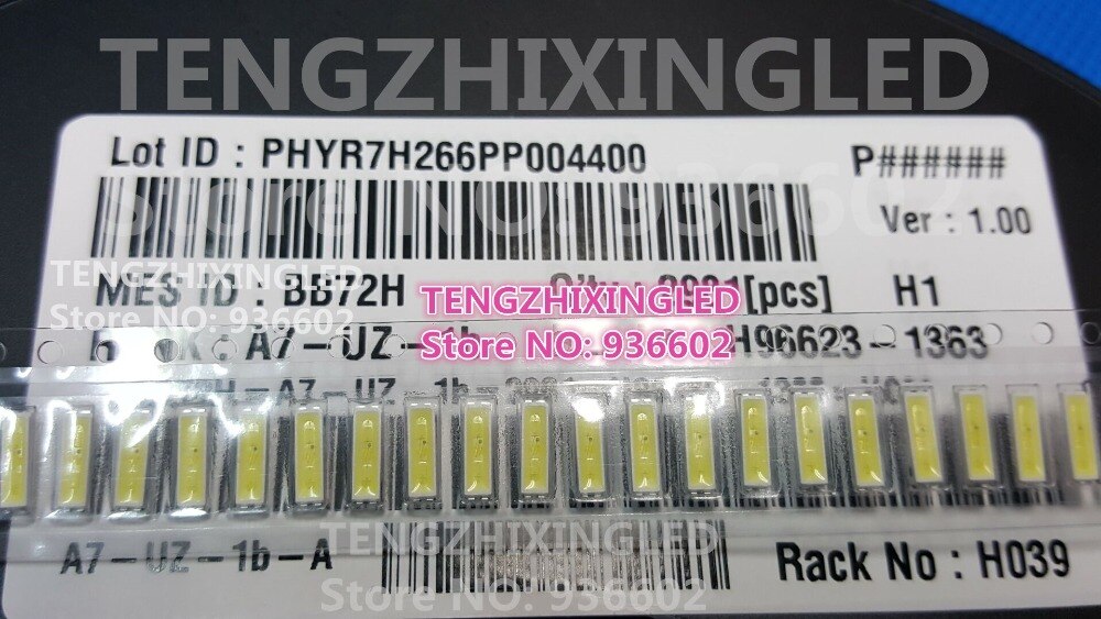 For LG LED LCD Backlight TV Application LED Backlight 0.5W 3V 7020 Cool white LED LCD TV Backlight BB72H