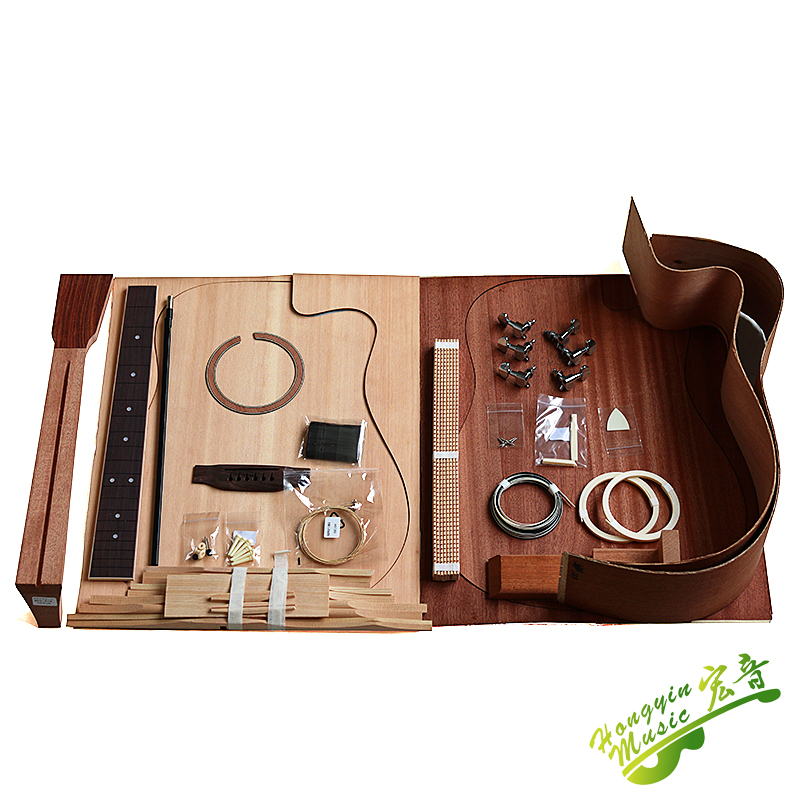 Pack d'accessoires pour guitare Cutaway, 41 pouces, en épicéa massif de B